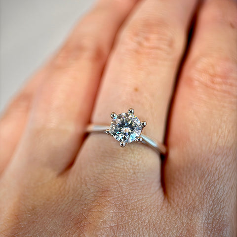 Elena Solitaire Engagement Ring