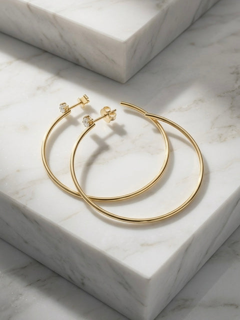 Lumina Large Hoops