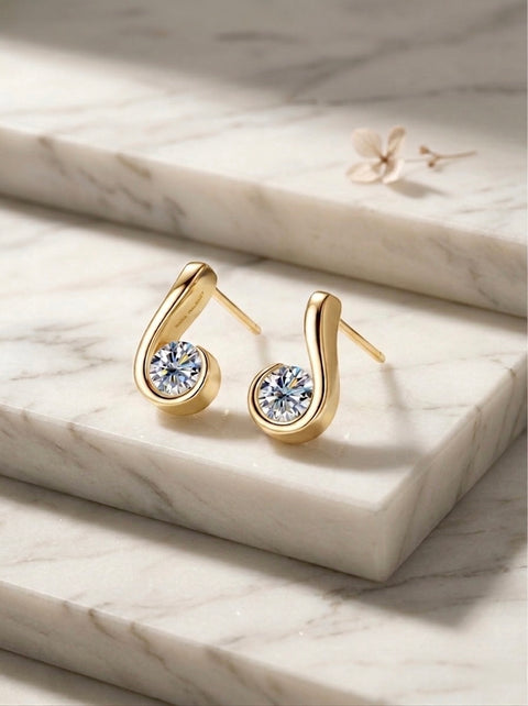 Aria Curve Studs