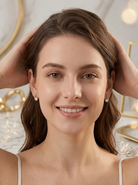 Aria Curve Studs