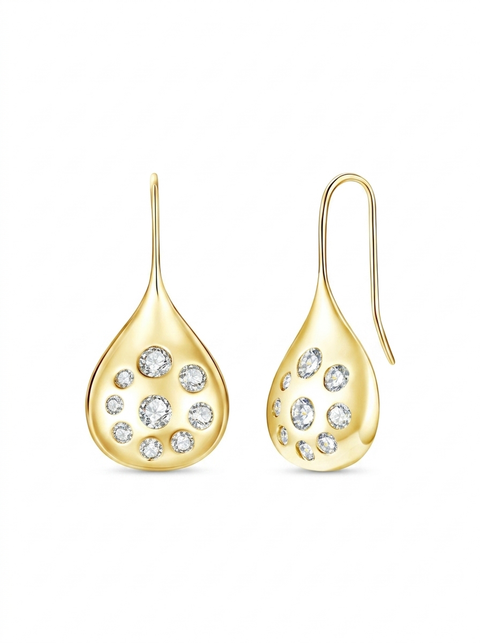 Sonata Fish Hook Drop Earrings