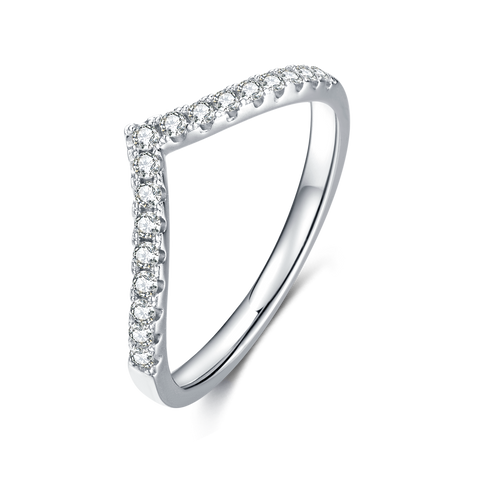 Curved Half Eternity Band