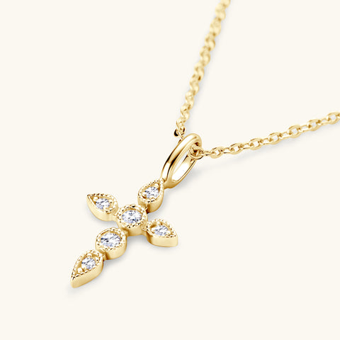 Faith In Cross Pendant Necklace