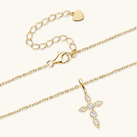 Faith In Cross Pendant Necklace
