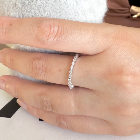 Eternal Grace Lab-grown Diamond Wedding Band