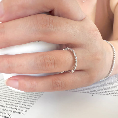 Eternal Grace Lab-grown Diamond Wedding Band