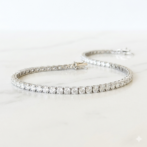 Moissanite Tennis Bracelet