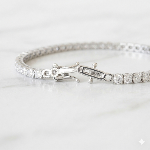 Moissanite Tennis Bracelet