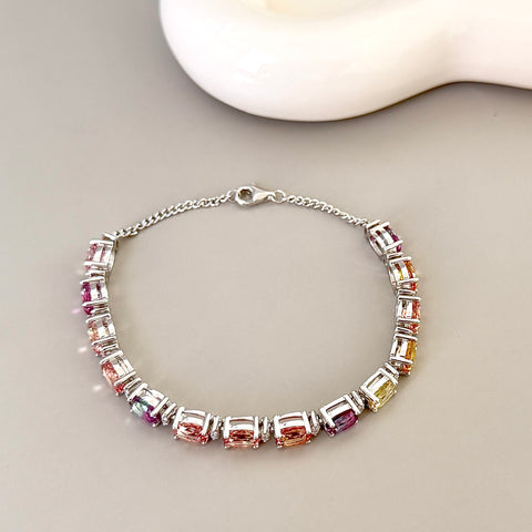 Elara Lab-grown Sapphire Bracelet