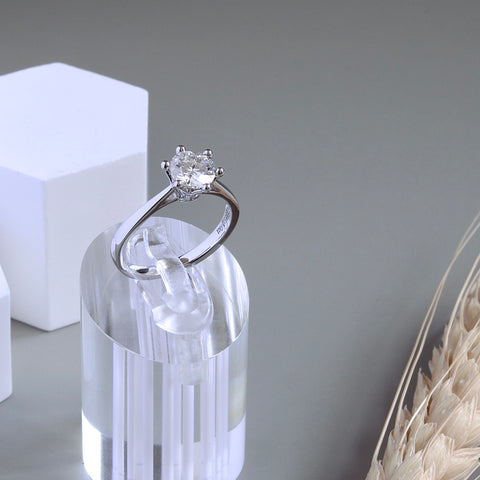 Elena Solitaire Engagement Ring