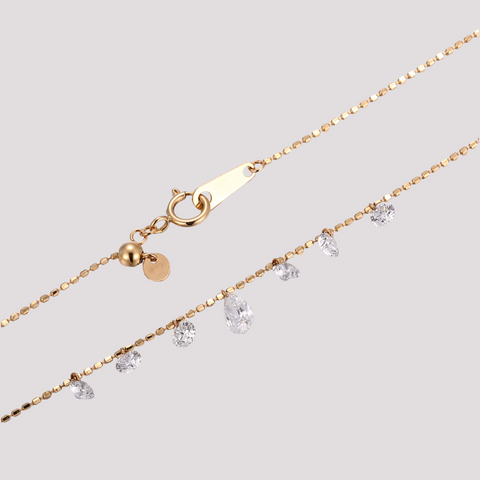 Eterna Drop Lab Grown Diamond Necklace