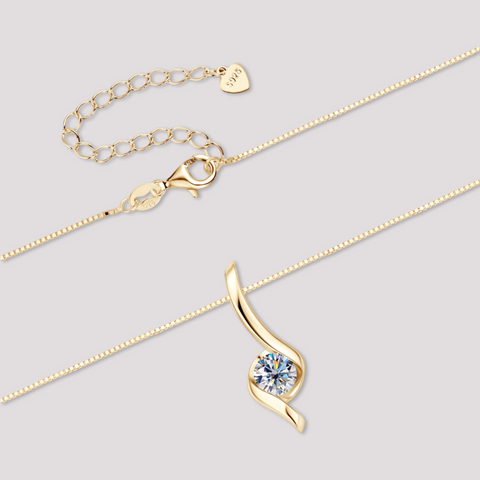 Harmony Solitaire Music Note Pendant