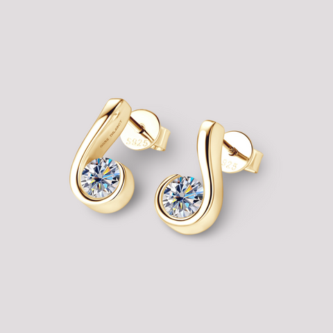Melody Music Note Studs