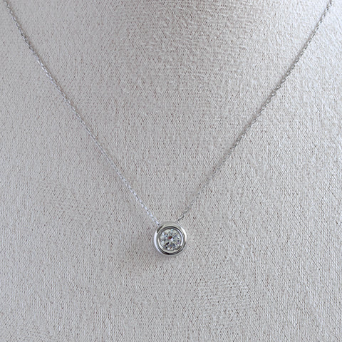 Moana Bezel Pendant Necklace