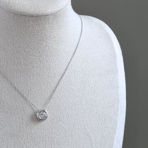 Moana Bezel Pendant Necklace