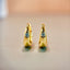 "Summer" Thick Hoop Earrings