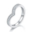 0.6 CTW Curved Eternity Ring Guard