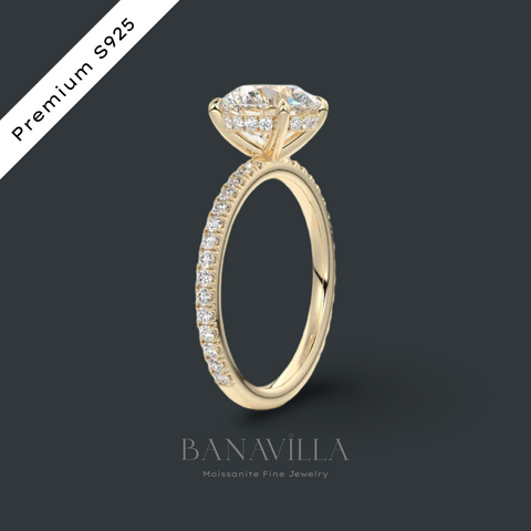 Evelyn 2ct. Round Brilliant Cut Diamond Engagement Ring