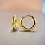 "Summer" Thick Hoop Earrings