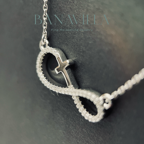 Infinity Love with Cross Necklace