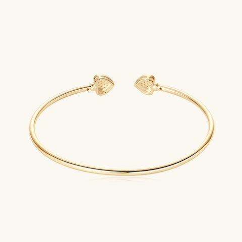 Flex Heart-to-Heart Cuff Bracelet