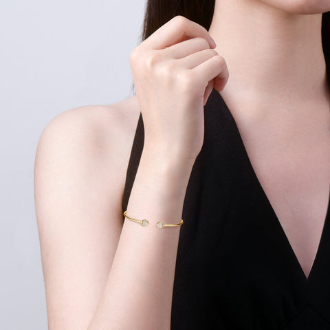 Flex Heart-to-Heart Cuff Bracelet