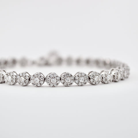 Celeste Tennis Bracelet