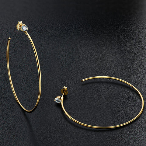 Ella Large Hoop Earrings