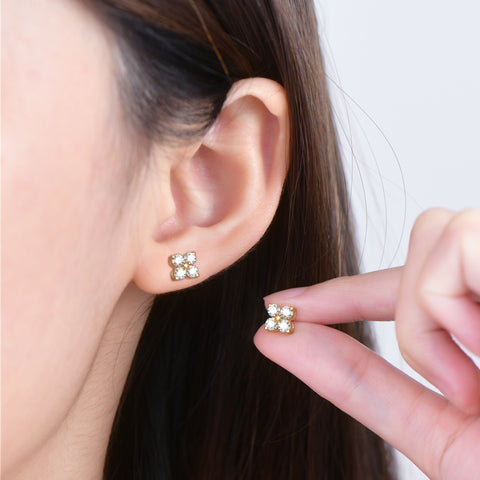 Clover Stud Earrings