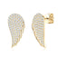 0.9ctw Wings of Angels Stud Earrings