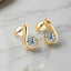 Aria Curve Studs