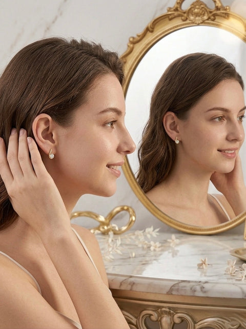 Aria Curve Studs