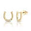 Horseshoe Stud Earrings