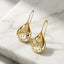 Sonata Fish Hook Drop Earrings