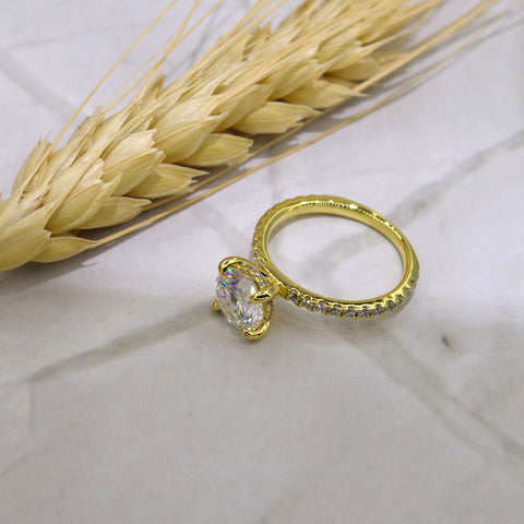 Evelyn Solitaire Engagement Ring