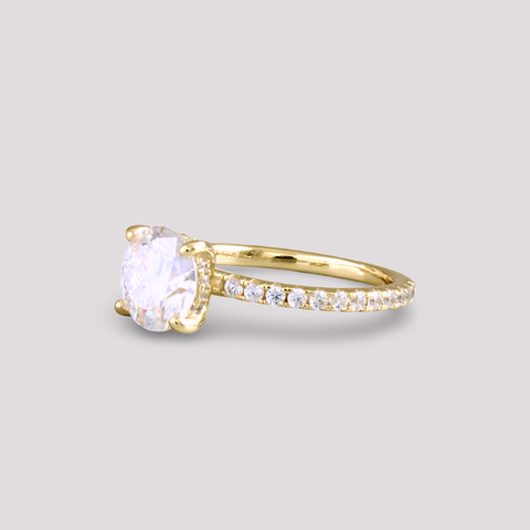 Evelyn Solitaire Engagement Ring