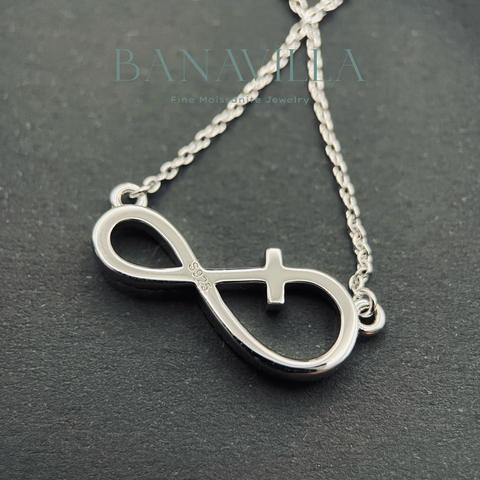 Infinity Love with Cross Necklace