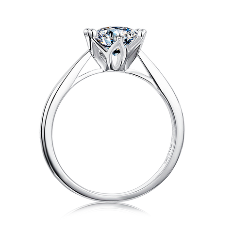 Crown • 1Ct. Round Brilliant Solitaire Engagement Ring