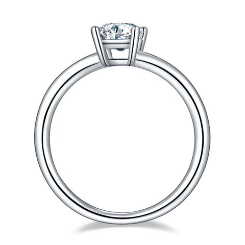 Fortune • Emerald Cut Solitaire Engagement Ring