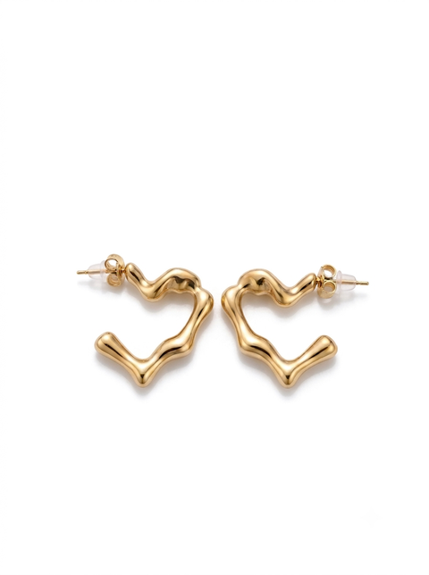 Malibu Wavy Hoops
