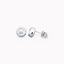 Moana Bezel 1ctw Moissanite Earrings