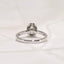 Oval Halo Pavé Engagement Ring