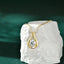 Dorothy 2 Carat Moissanite Teardrop Necklace
