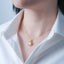 Dorothy 2 Carat Moissanite Teardrop Necklace