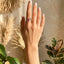 Lab-grown Padparadscha Toi et Moi Ring