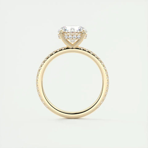 Evelyn 2ct. Round Brilliant Cut Diamond Engagement Ring