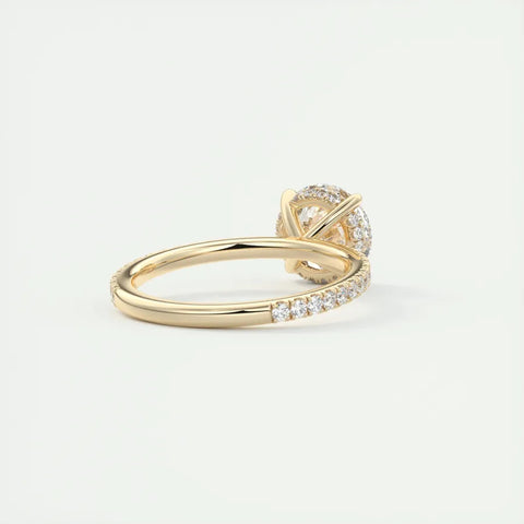 Evelyn 2ct. Round Brilliant Cut Diamond Engagement Ring