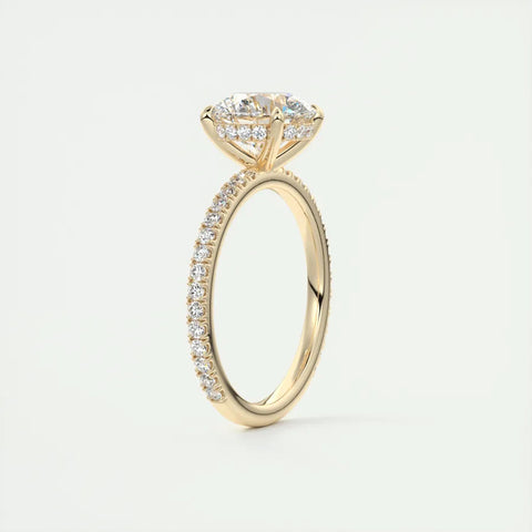 Evelyn 2ct. Round Brilliant Cut Diamond Engagement Ring