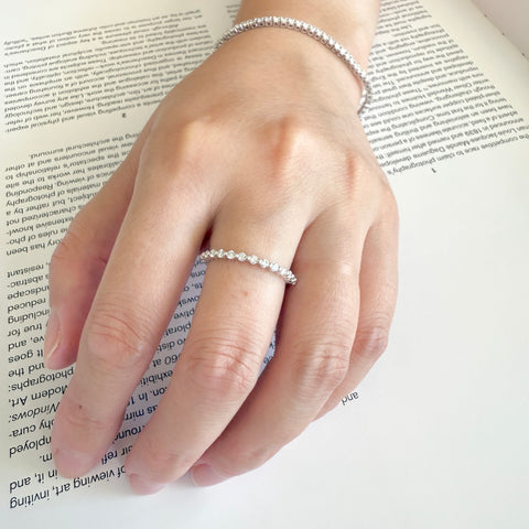 Eternal Grace Lab-grown Diamond Wedding Band