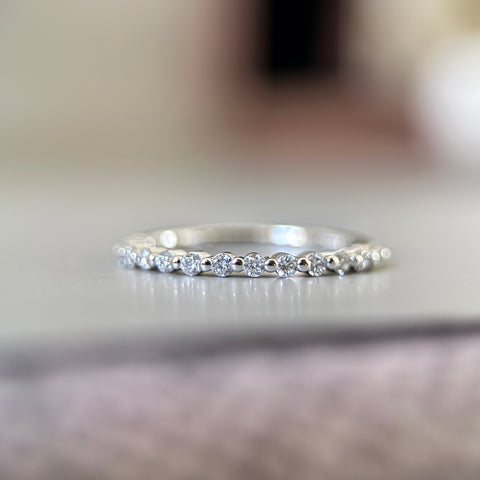 Eternal Grace Lab-grown Diamond Wedding Band